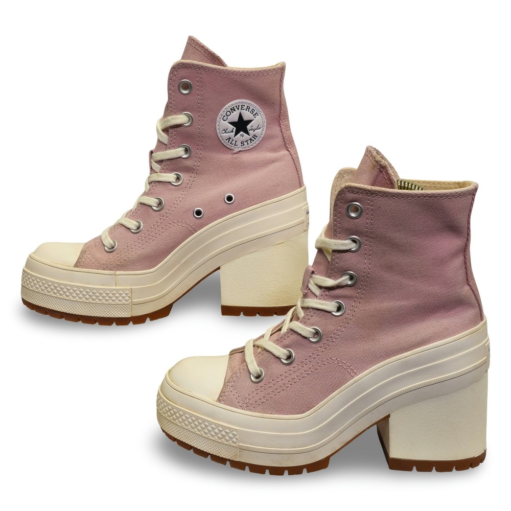 Converse Chuck‎ Taylor All Star 70 De Luxe Heel Womens 5.5 Pink A06433C